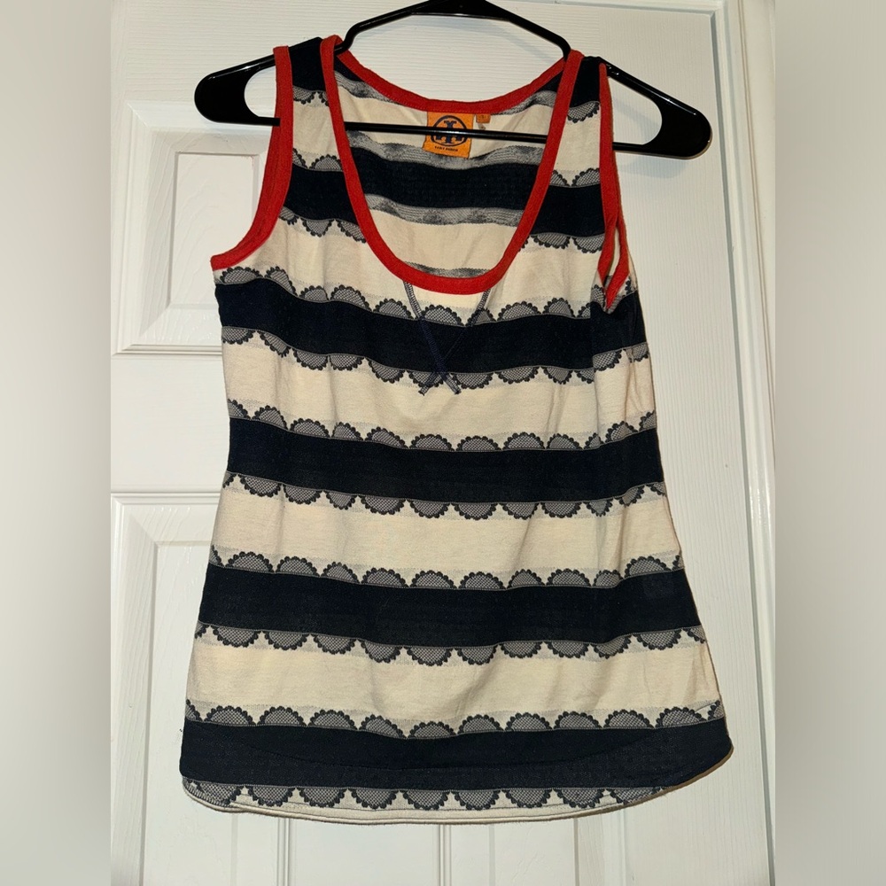 Tory Burch Striped Top
